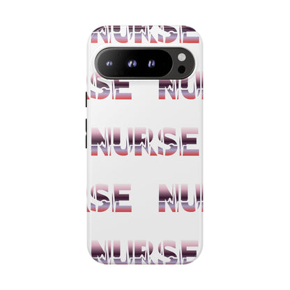 Google Pixel Tough Case - Nurse Pulse - White