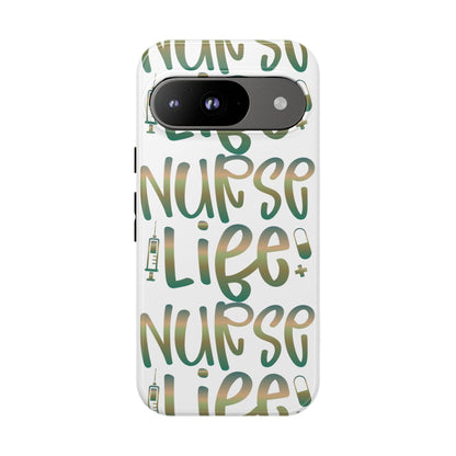 Google Pixel Tough Case - Nurse Life - White