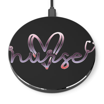 Nurse Stethoscope Wireless Charger | Fast Charging Pad for Healthcare Professionals