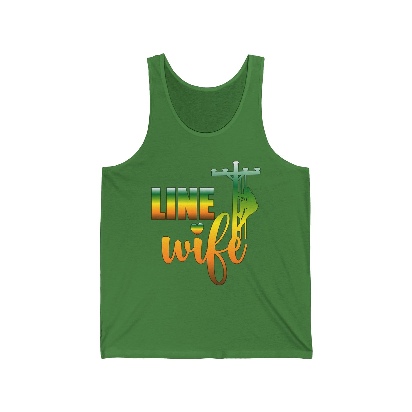 Lineman Tank - Line Wife gradient