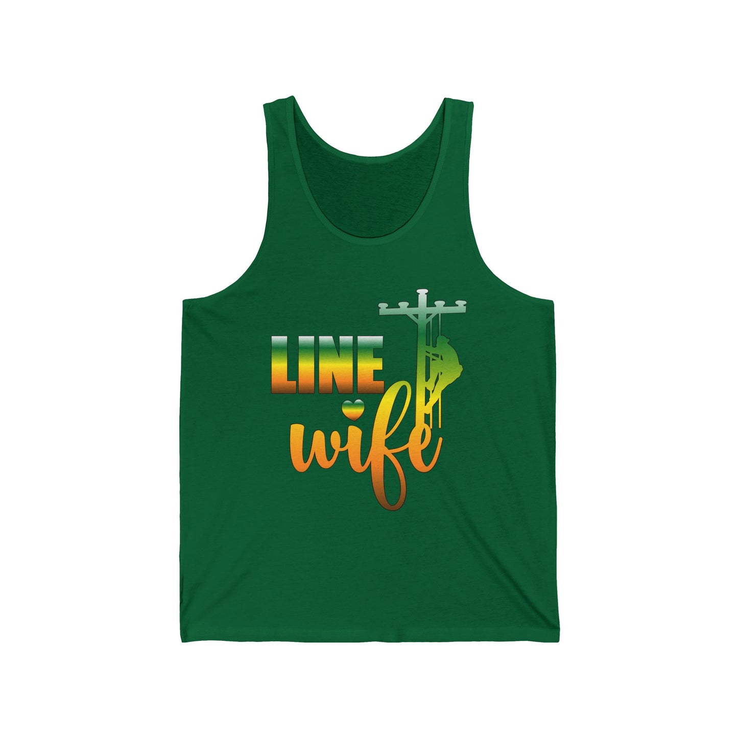 Lineman Tank - Line Wife gradient