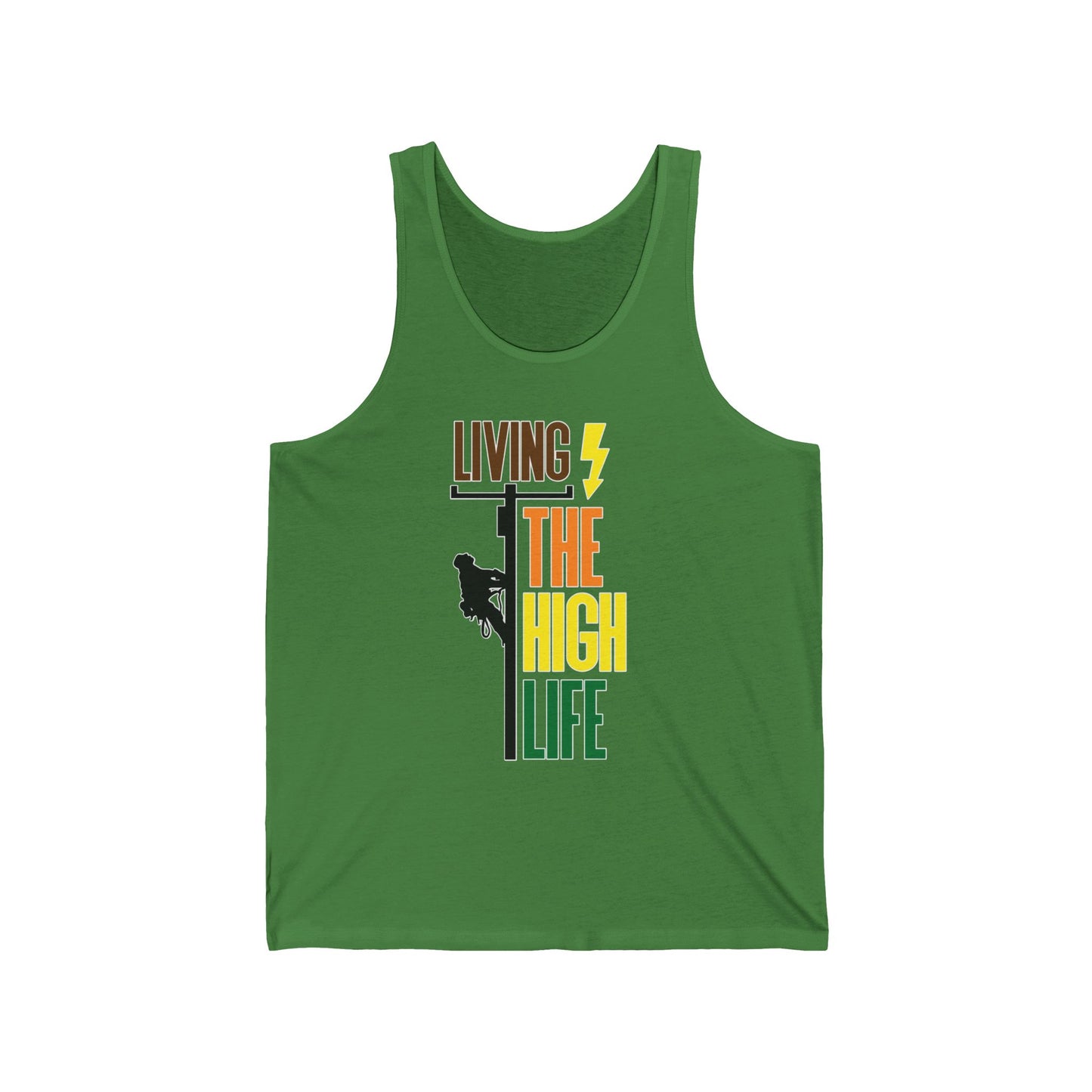 Lineman T-shirt - Living The High Life-color