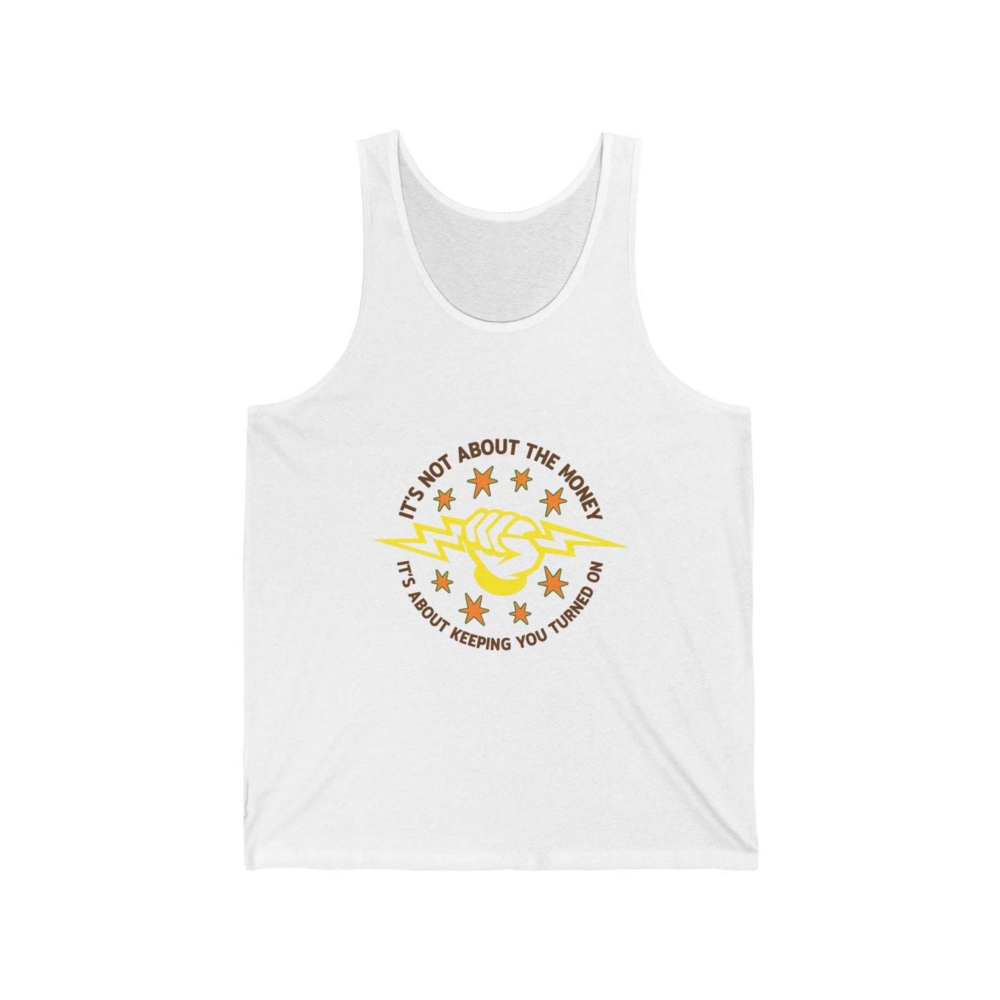 Lineman Tank - Its Not About The Money-color
