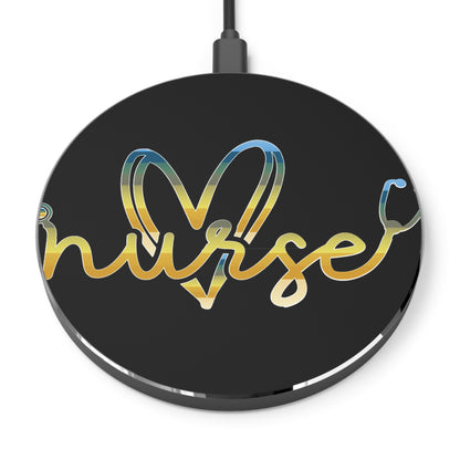 Nurse Stethoscope Wireless Charger | Fast Charging Pad for Healthcare Professionals