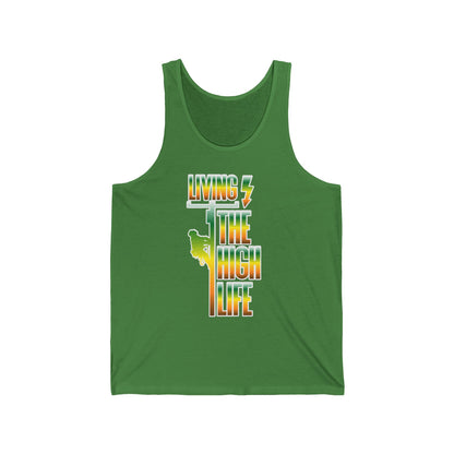 Lineman T-shirt - Living The High Life-gradient