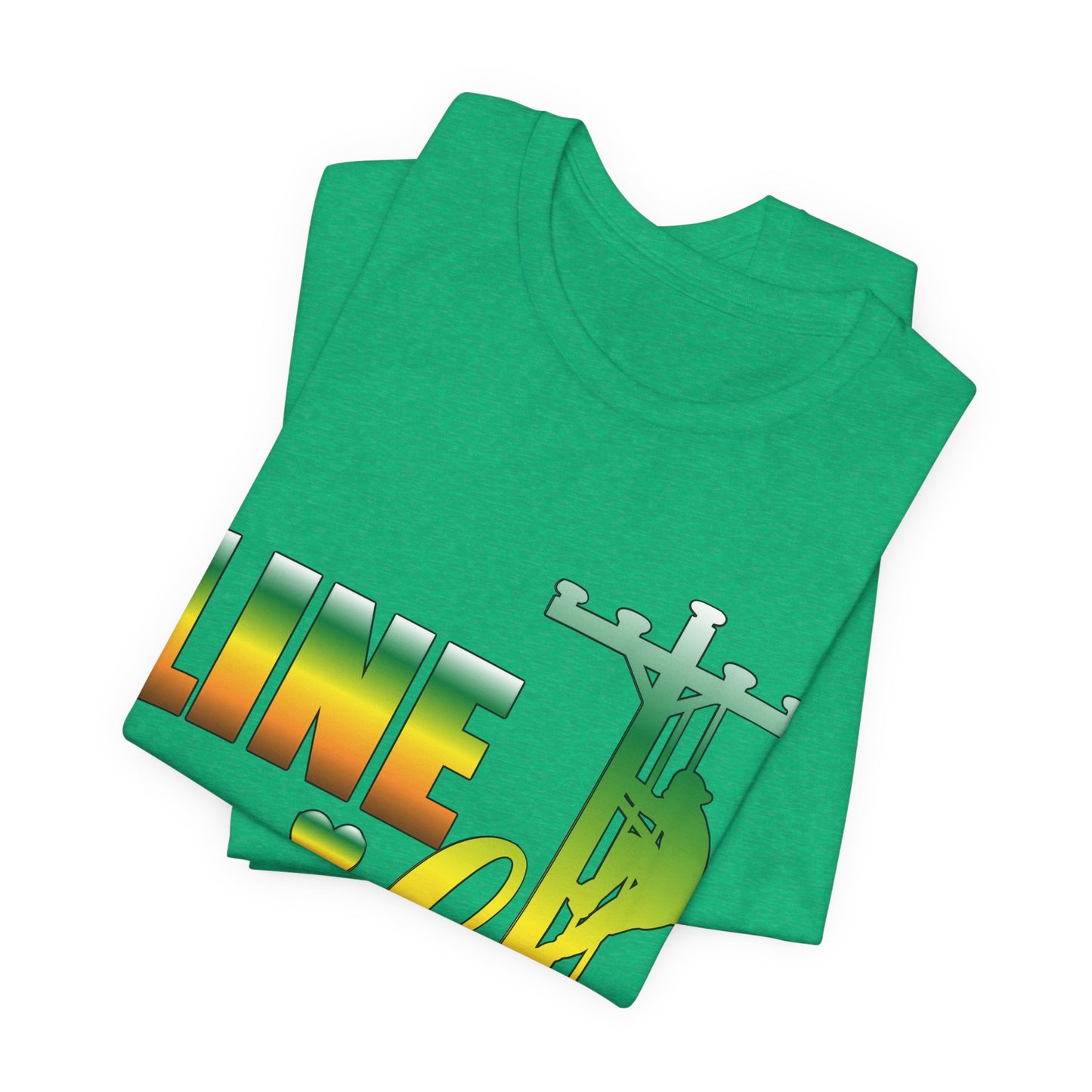 Lineman T-shirt - Line Wife gradient
