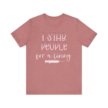 I Stab People For a Living rose gold