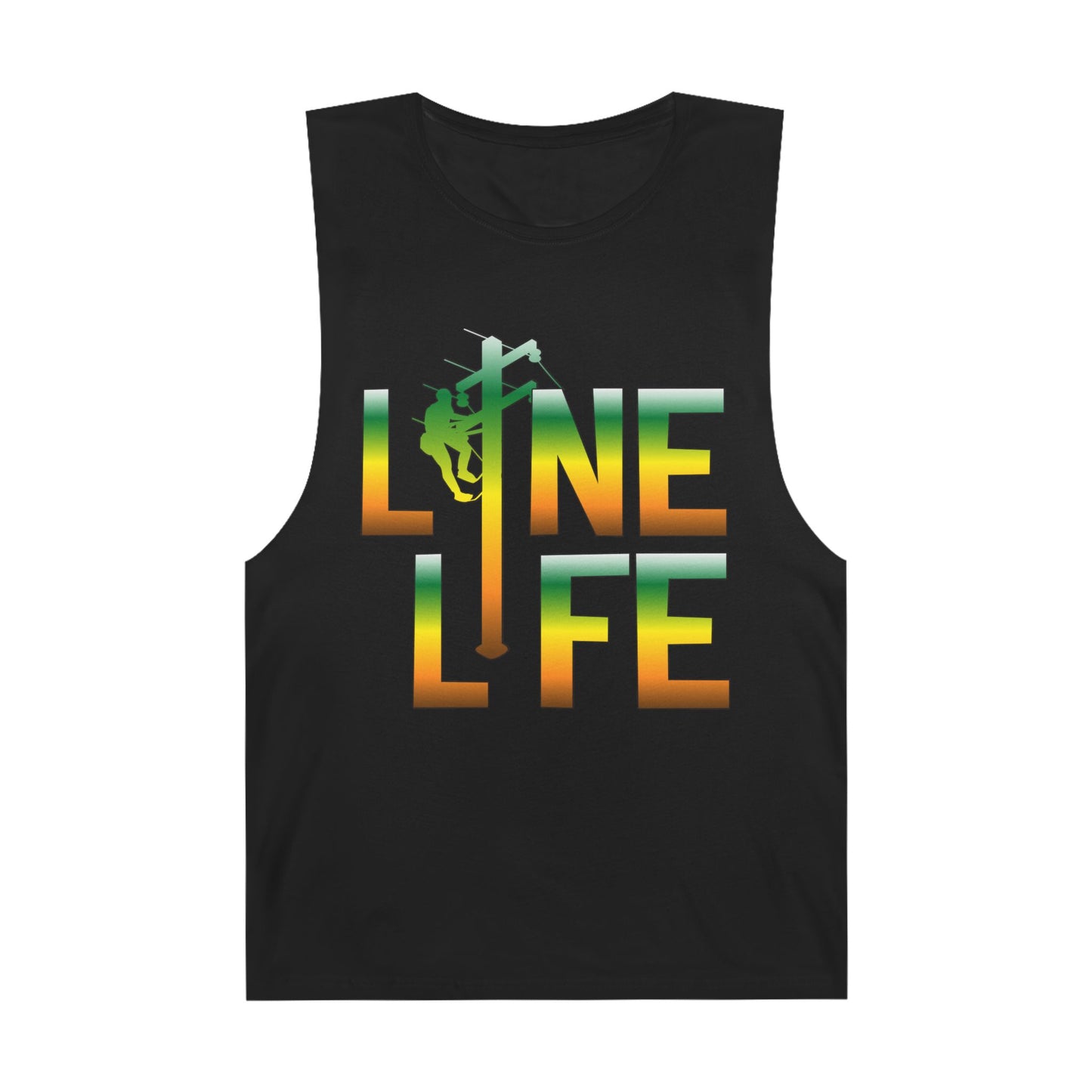 Lineman Tank - lineman-life gradient