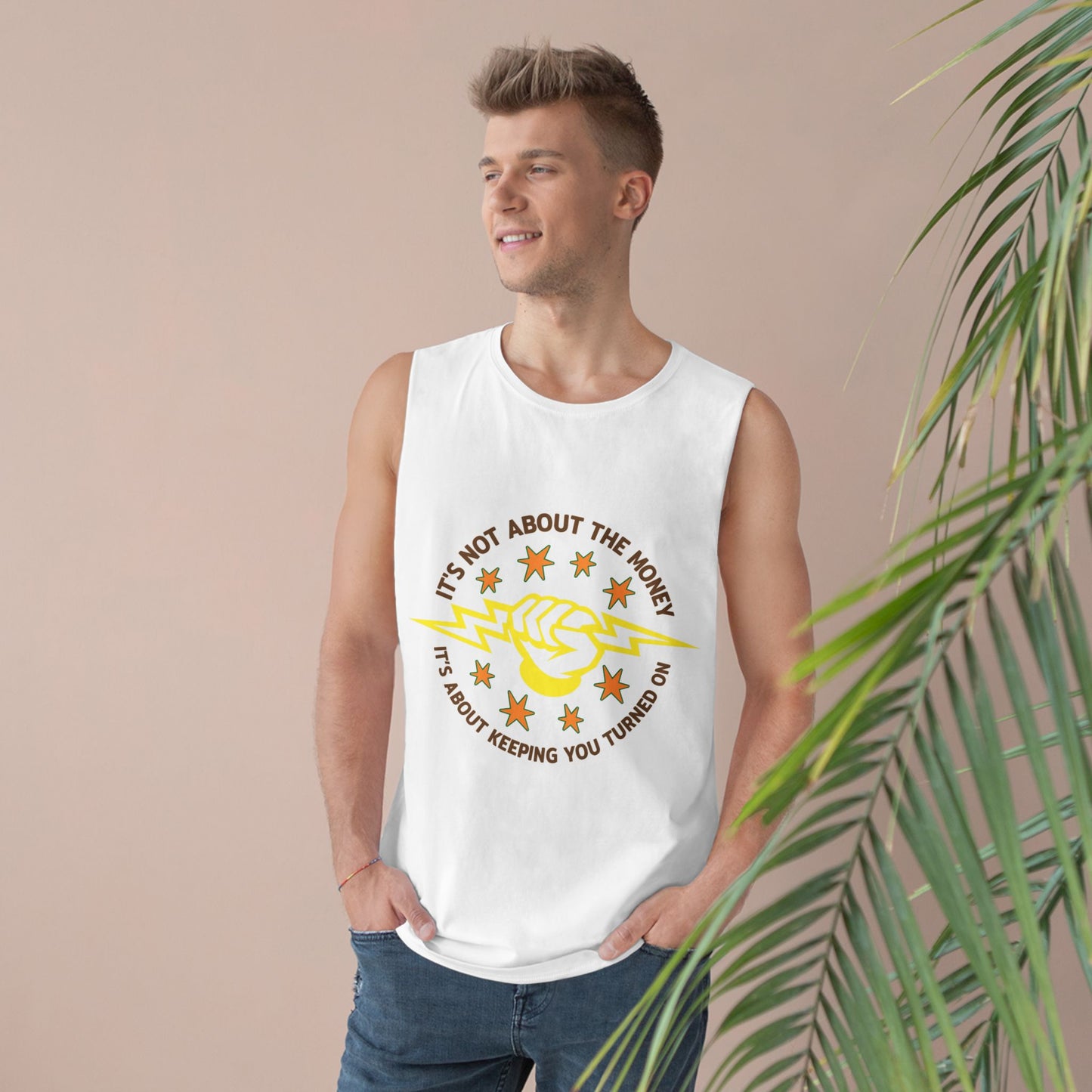 Lineman Tank - Its Not About The Money-color