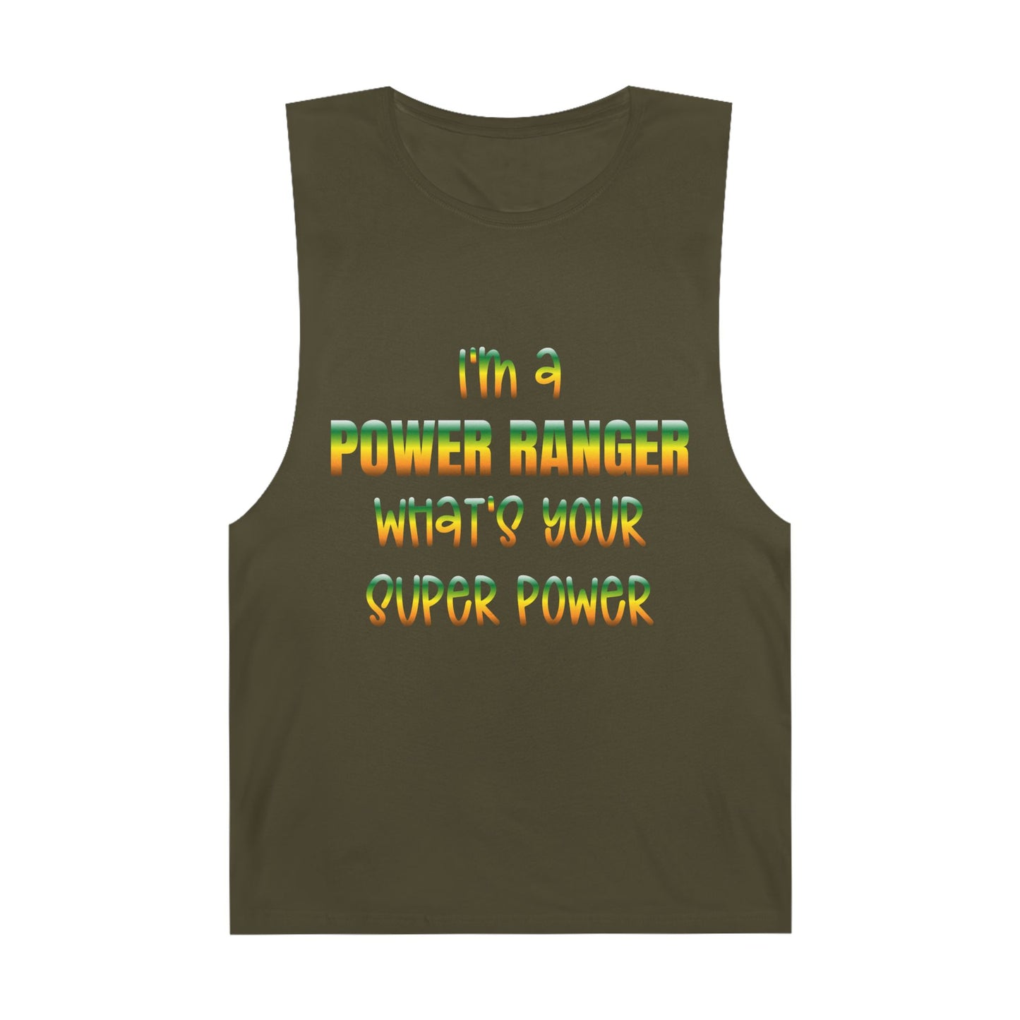 Lineman Tank - power ranger super power gradient