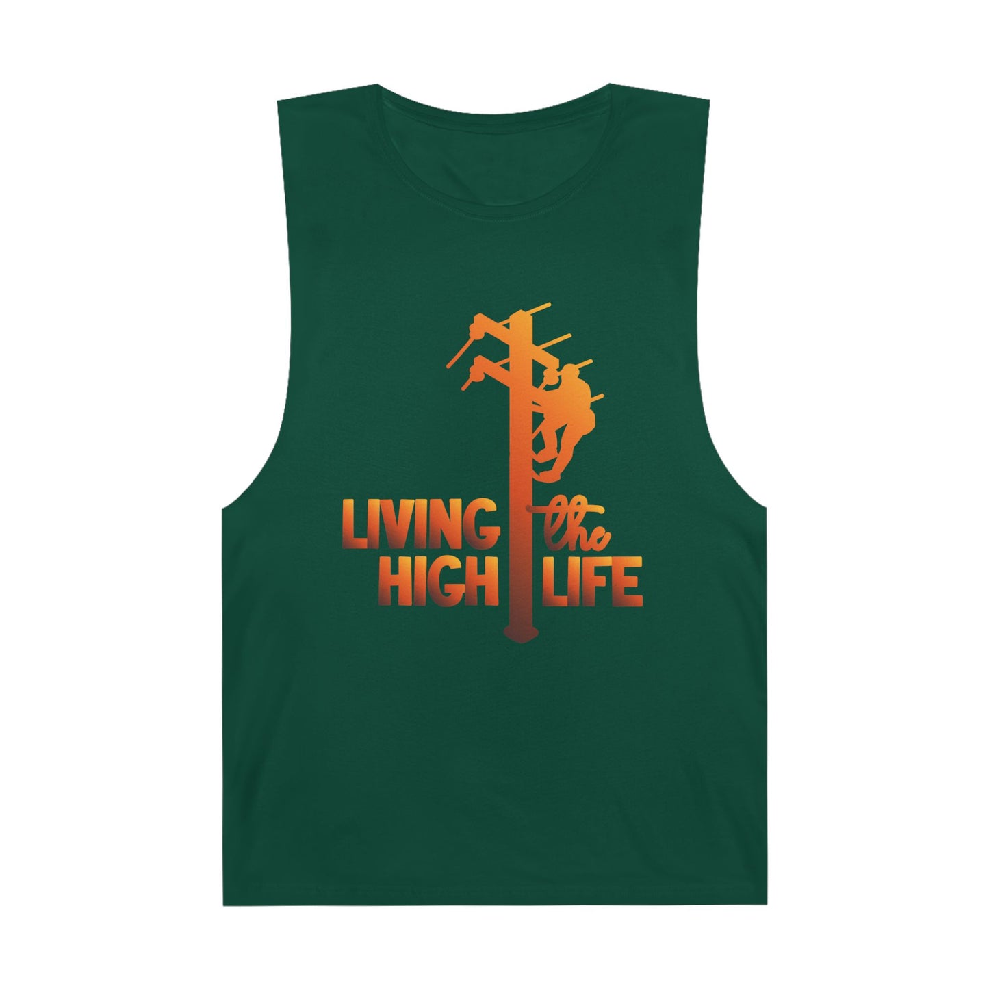 Lineman Tank - living the high life - sky 24
