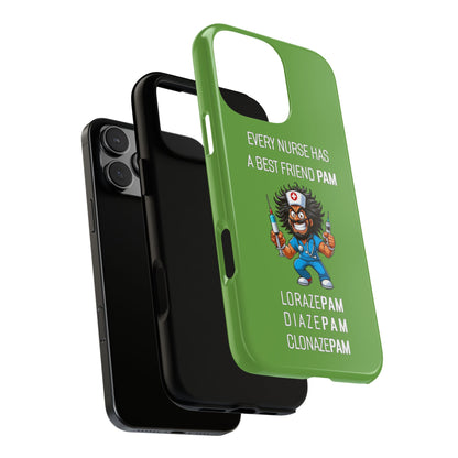 Nurse iPhone Tough Case - Every Nurse Has a Friend Named PAM Design (6) - Green