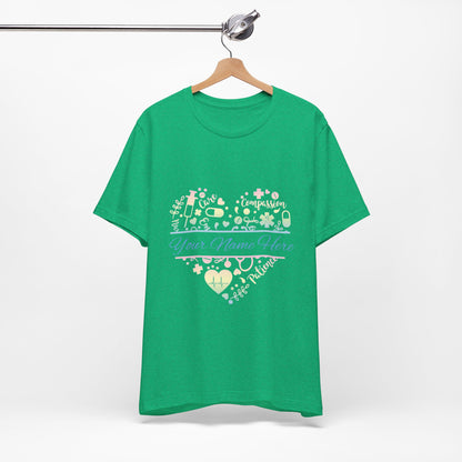 Monogram Heart pastel