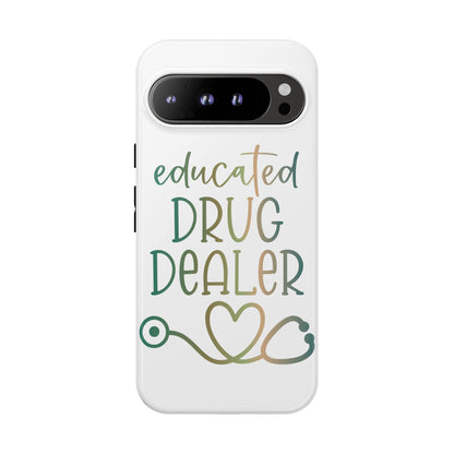 Google Pixel Tough Case - Educated Drug Dealer - White