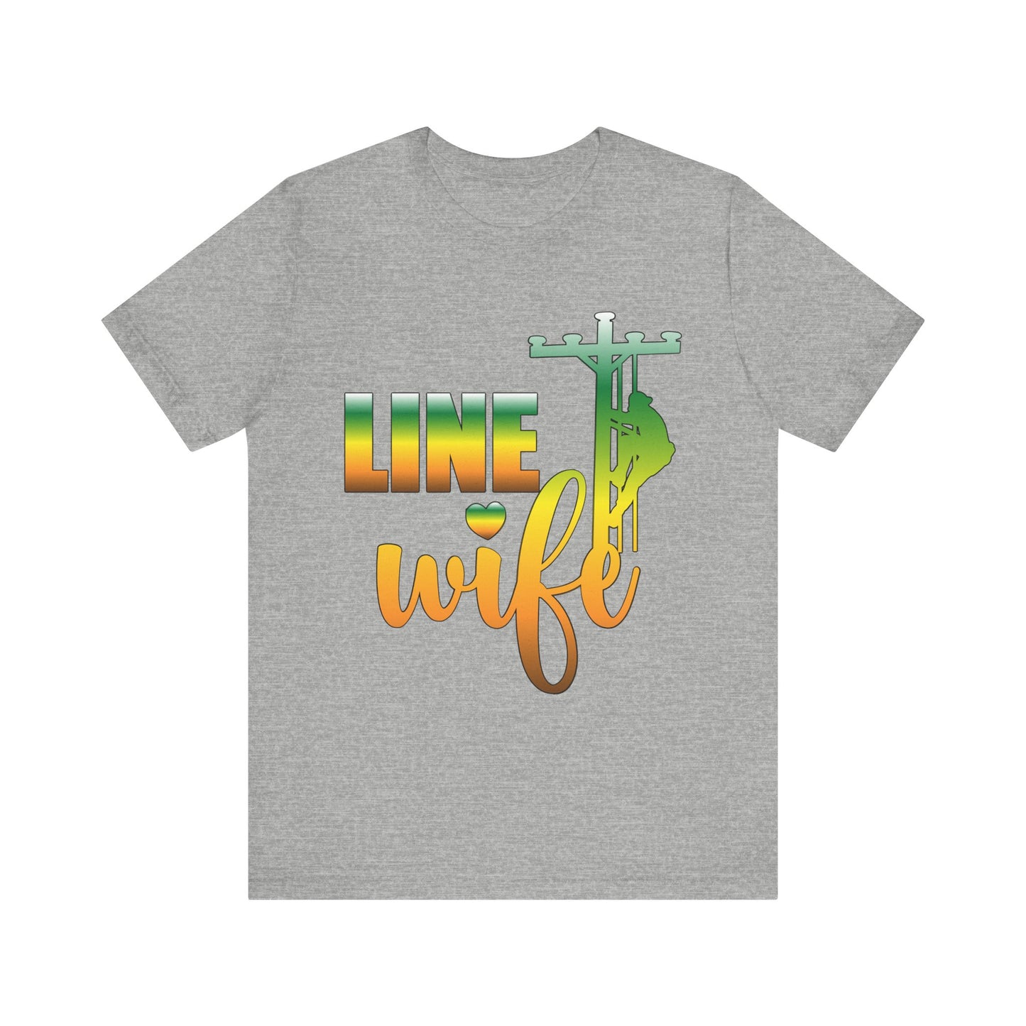 Lineman T-shirt - Line Wife gradient