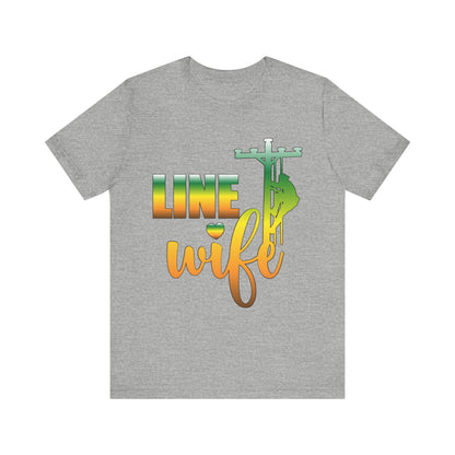 Lineman T-shirt - Line Wife gradient