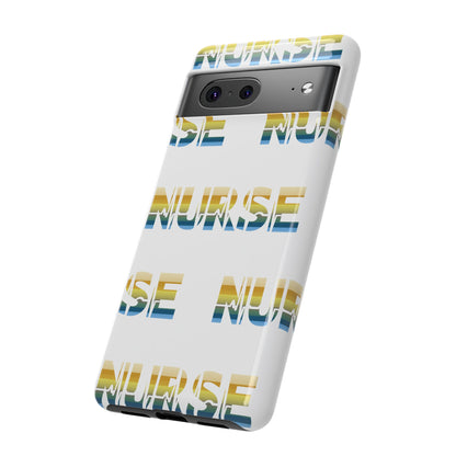 Google Pixel Tough Case - Nurse Pulse - White
