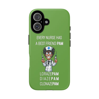 Nurse iPhone Tough Case - Every Nurse Has a Friend Named PAM Design (5) - Green