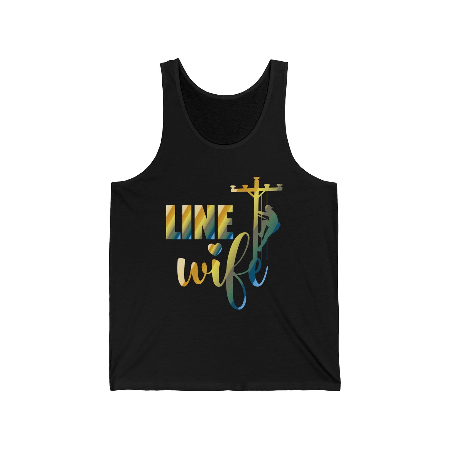 Lineman Tank - Line Wife colored chrome