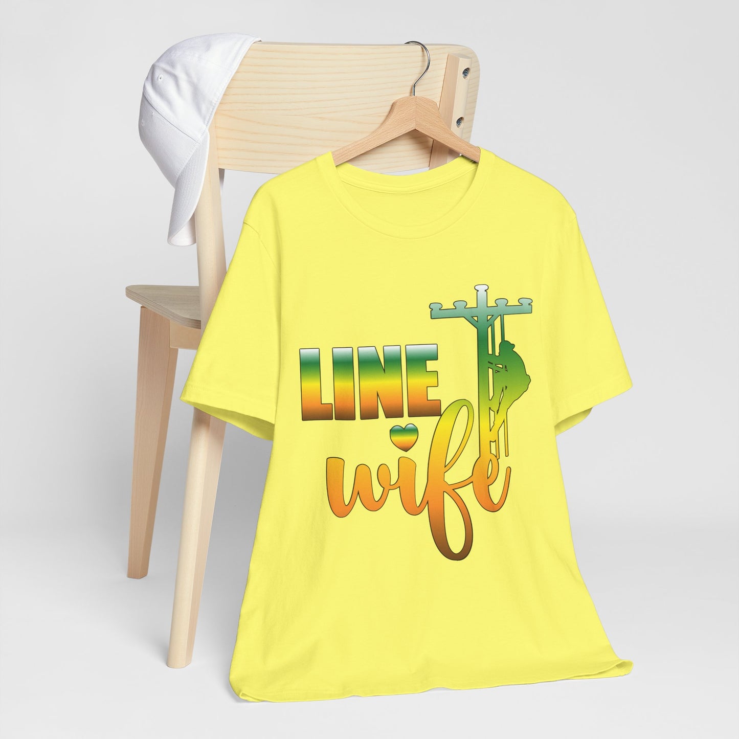 Lineman T-shirt - Line Wife gradient