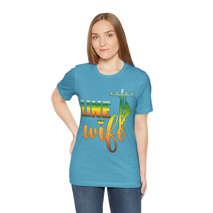 Lineman T-shirt - Line Wife gradient