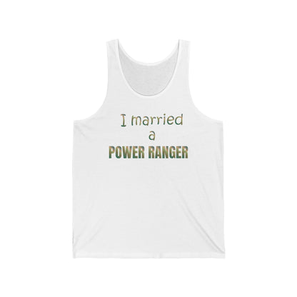 Lineman T-shirt - Married a Power Ranger copper patina