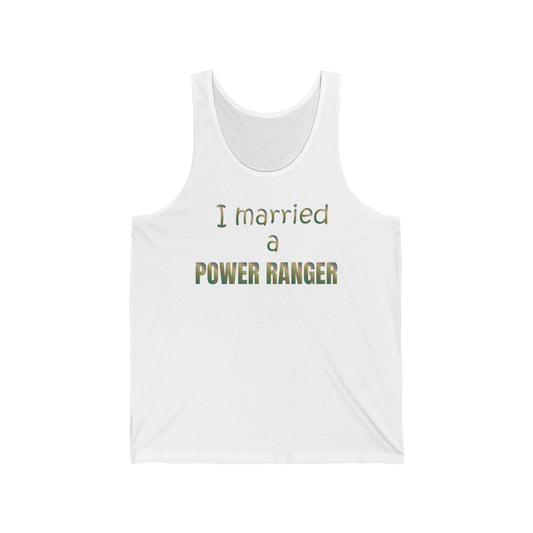 Lineman T-shirt - Married a Power Ranger copper patina