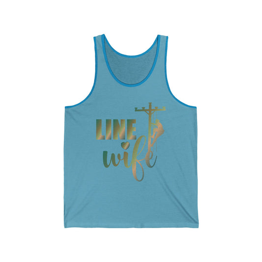 Lineman T-shirt - Line Wife copper patina
