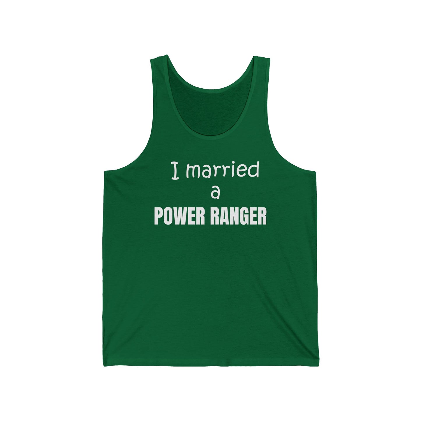 Lineman Tank - Married a Power Ranger white