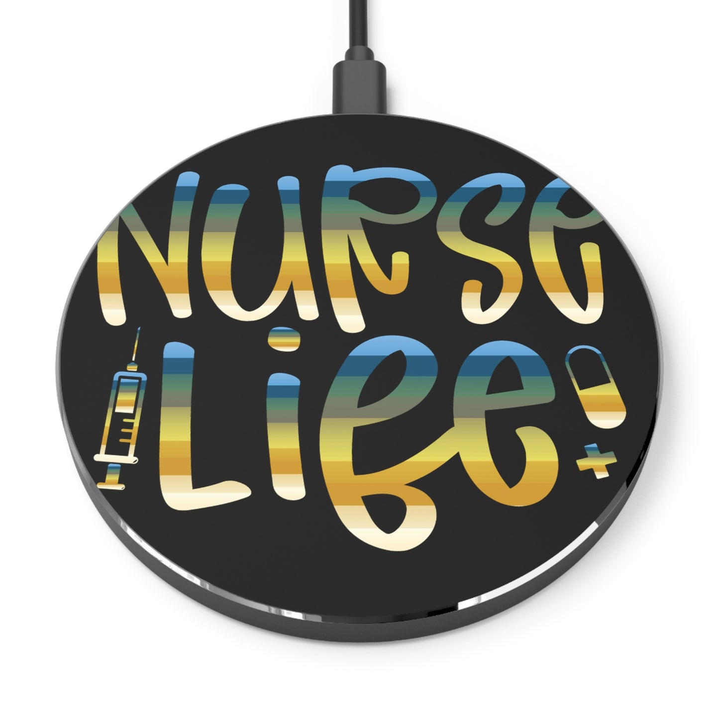 Nurse Life Wireless Charger | Fast Charging Pad for Healthcare Professionals