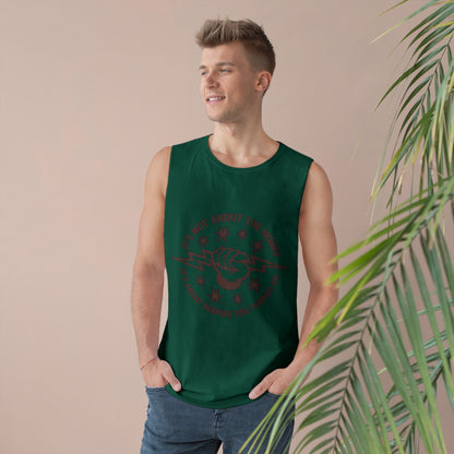 Lineman Tank - Its Not About The Money-sky 24
