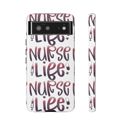 Google Pixel Tough Case - Nurse Life - White