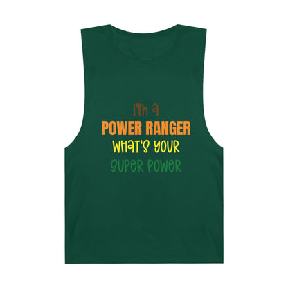 Lineman Tank - power ranger super power color