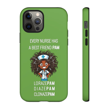 Nurse iPhone Tough Case - Every Nurse Has a Friend Named PAM Design (2) - Green