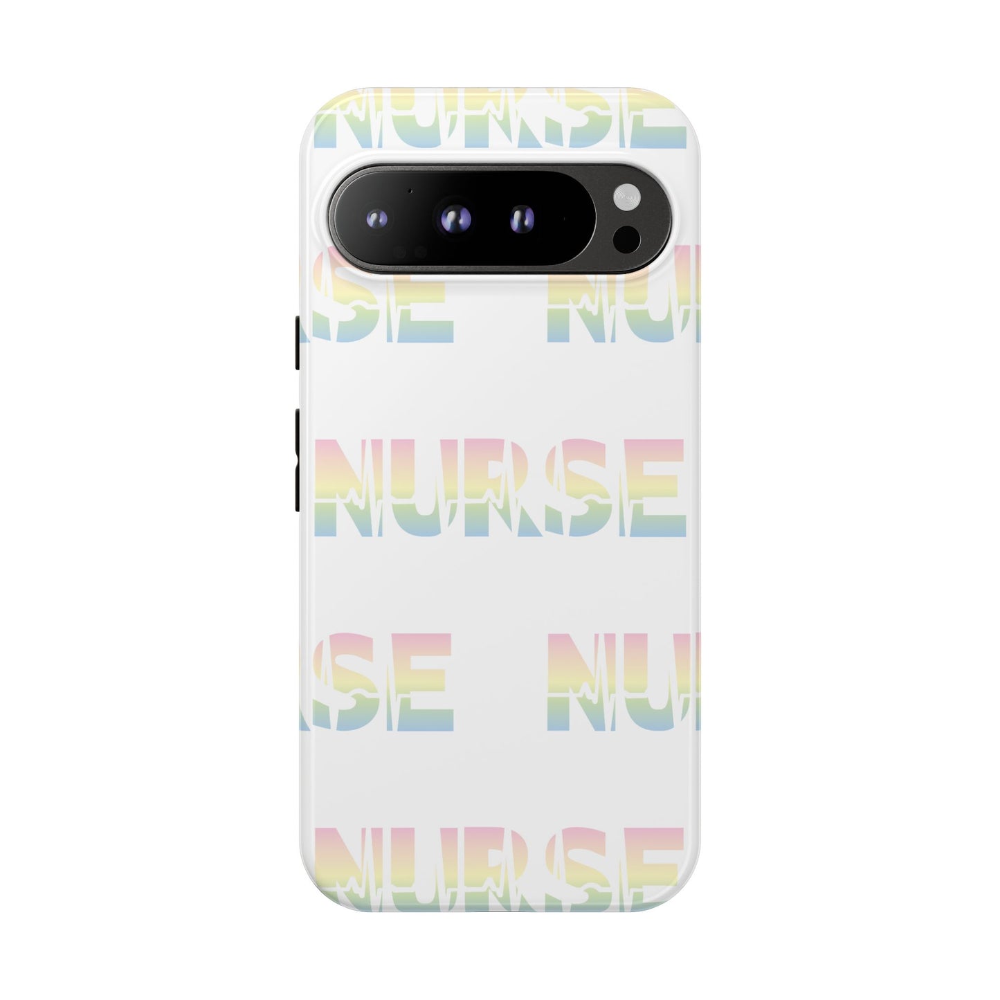 Google Pixel Tough Case - Nurse Pulse - White