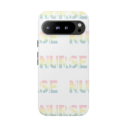 Google Pixel Tough Case - Nurse Pulse - White
