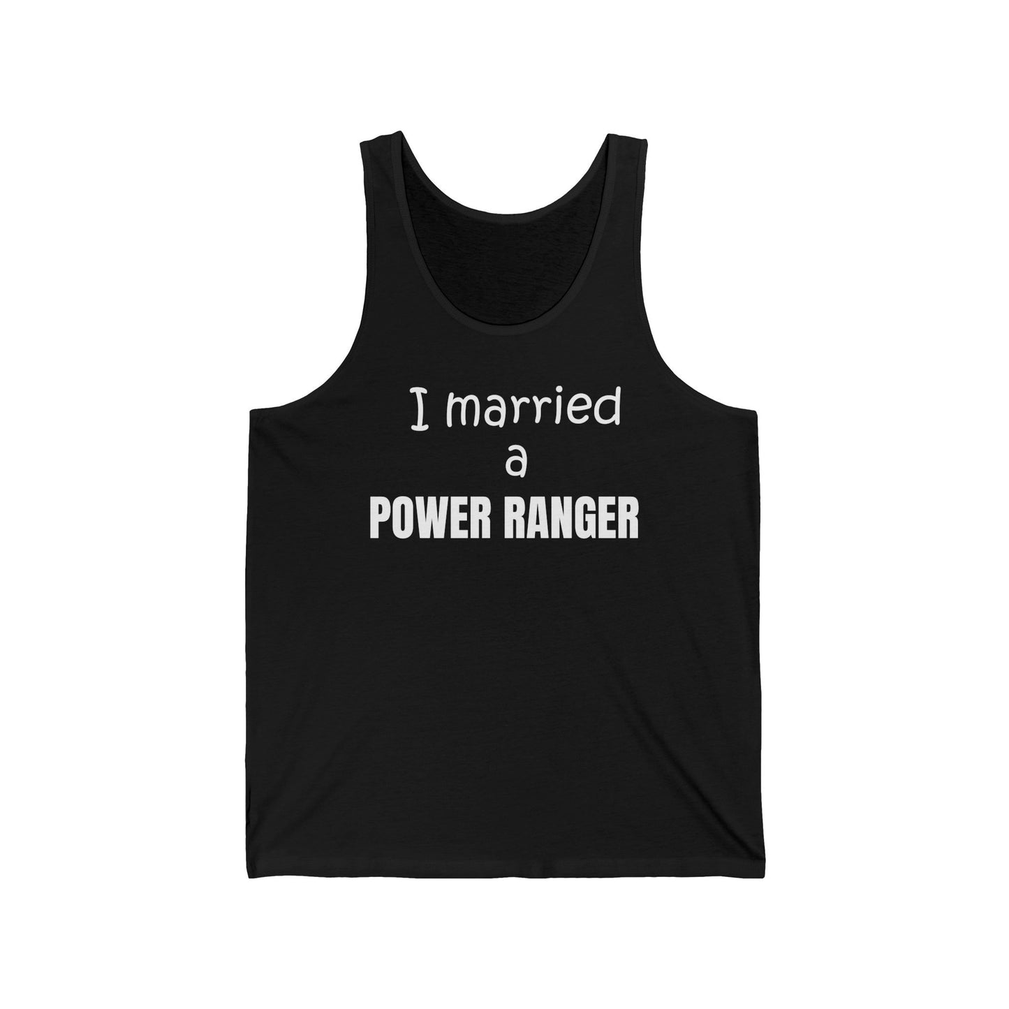 Lineman Tank - Married a Power Ranger white