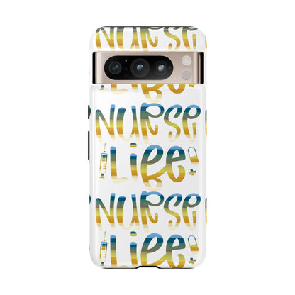 Google Pixel Tough Case - Nurse Life - White