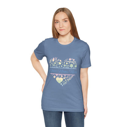 Monogram Heart pastel