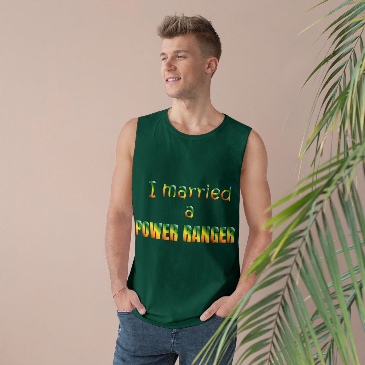 Lineman Tank - Married a Power Ranger gradient