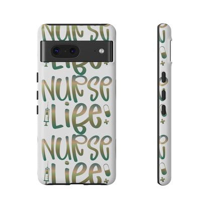 Google Pixel Tough Case - Nurse Life - White