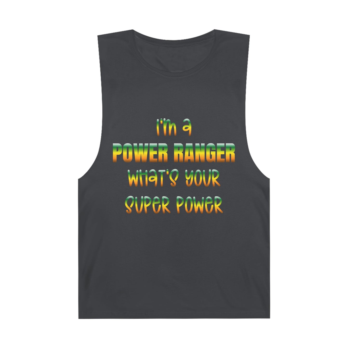 Lineman Tank - power ranger super power gradient