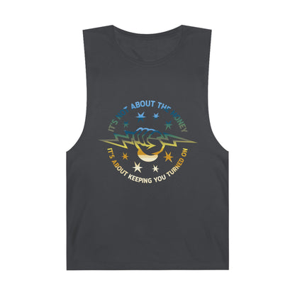 Lineman Tank - Its Not About The Money-colored chrome