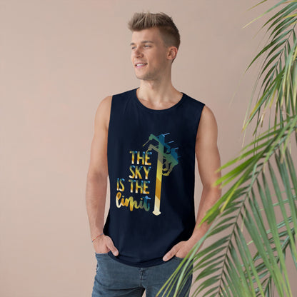 Lineman Tank - the-sky-is-the-limit-lineman colored chrome