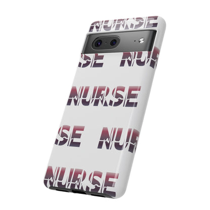 Google Pixel Tough Case - Nurse Pulse - White