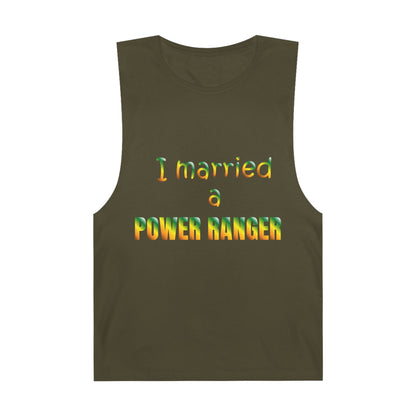 Lineman Tank - Married a Power Ranger gradient