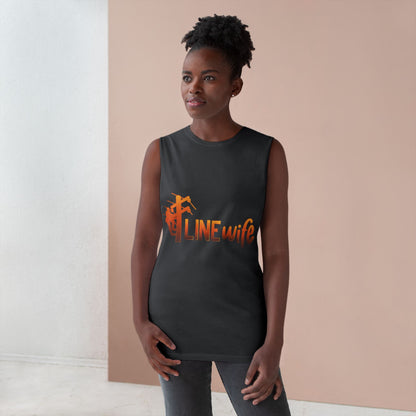 Lineman Tank - lineman-wife sky 24