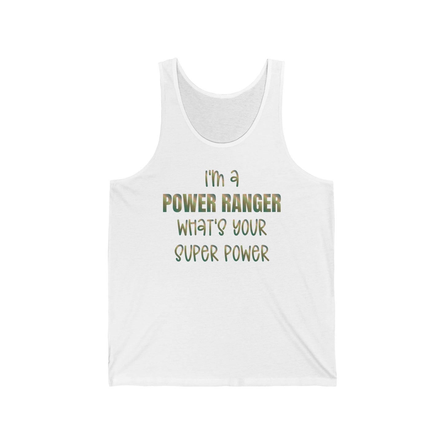 Lineman T-shirt - power ranger super power copper patina