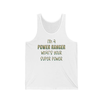 Lineman T-shirt - power ranger super power copper patina