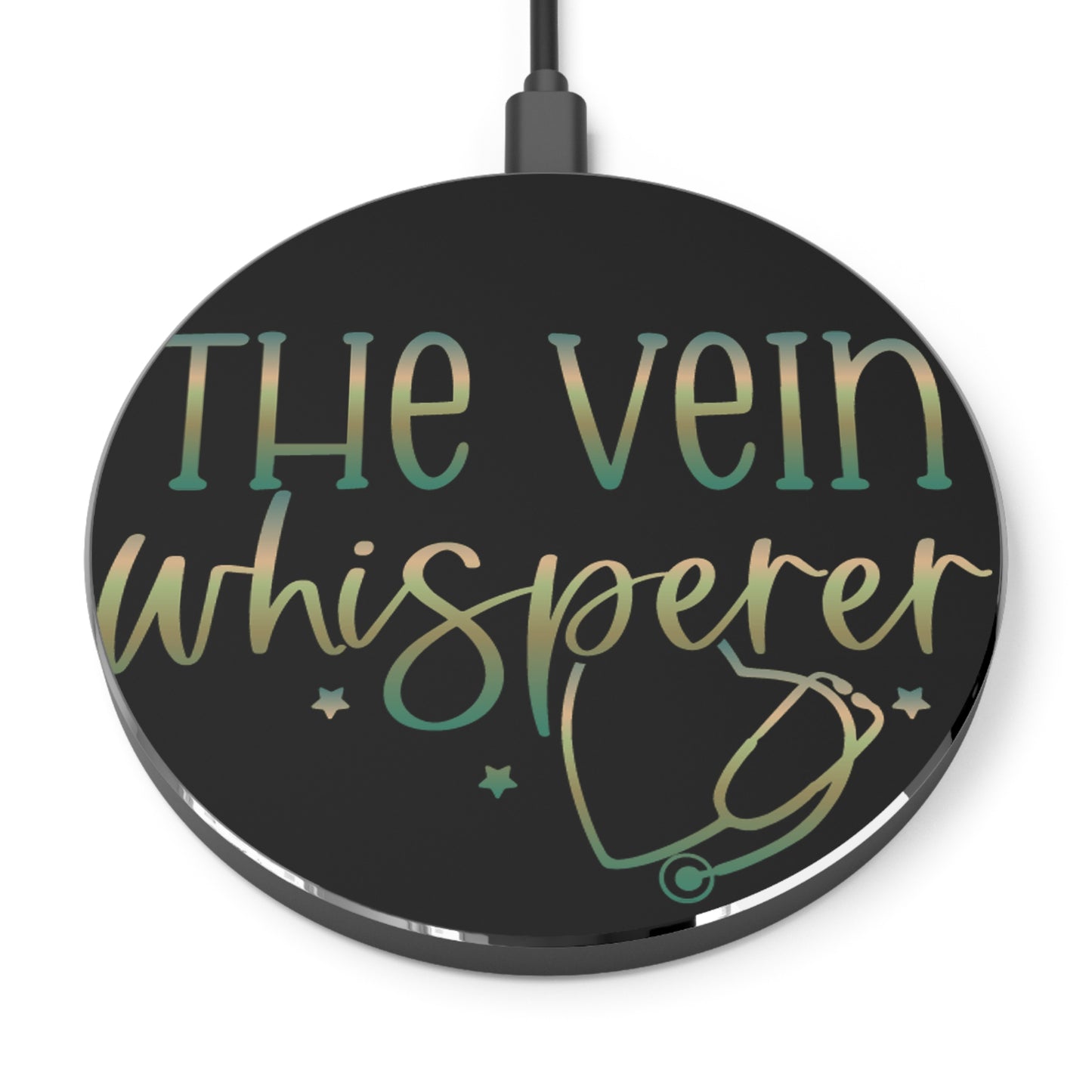 The Vein Whisperer Wireless Charger | Fast Charging Pad for Healthcare Professionals